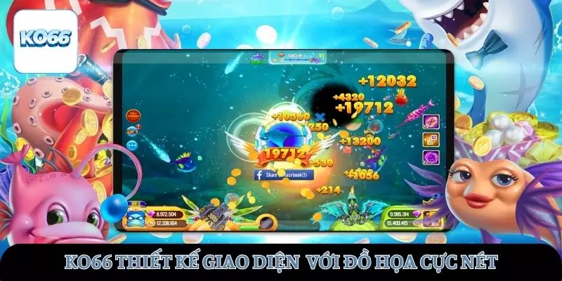 Thiết kế giao diện trò chơi với đồ họa cực nét