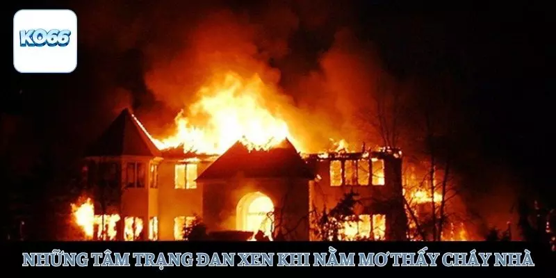 Những tâm trạng đan xen khi nằm mơ thấy cháy nhà