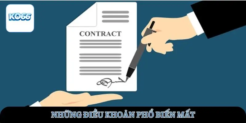 Những điều khoản phổ biến mất