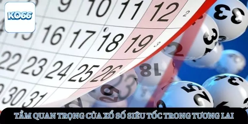 Tầm quan trọng của xổ số siêu tốc KO66 trong tương lai